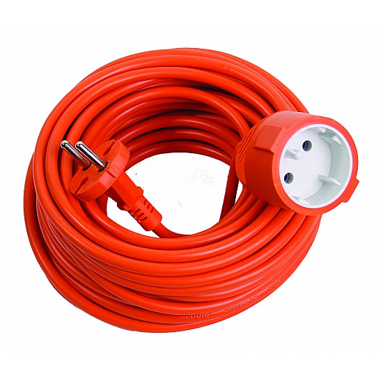 Удължител оранжев 15m 2x1mm2 MK (НОВО) (15.99) by www.avetisyan.bg