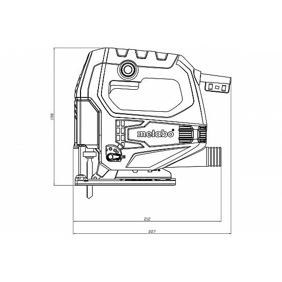 Прободен трион 450W 65mm METABO STEB 65 QUICK(20120873) (Metabo) (127.00) by www.avetisyan.bg Прободен трион 450W 65mm METABO STEB 65 QUICK (Metabo) (127.00) by www.avetisyan.bg
