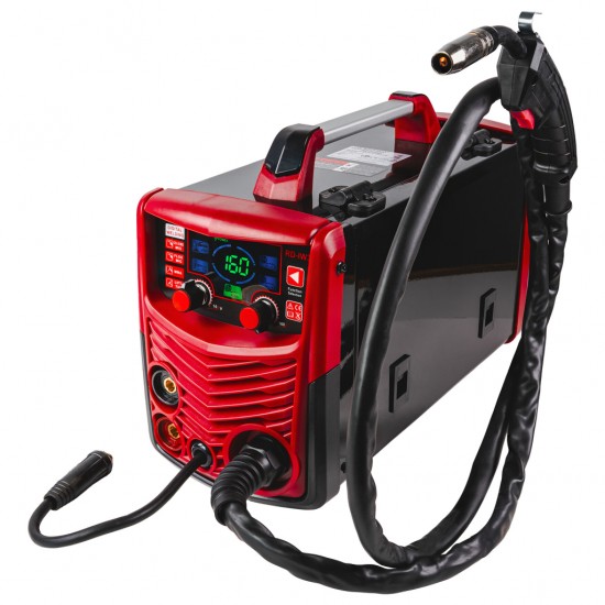 Инверторен електрожен 5в1 MIG/MAG & TIG & MMA synergy 160A RD-IW39 Инверторен електрожен 5в1 MIG/MAG & TIG & MMA synergy 160A RD-IW39