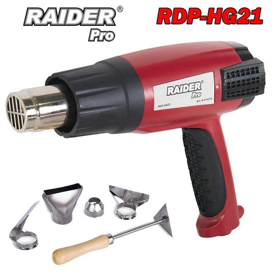 Пистолет за горещ въздух 2000W RDI-HG24