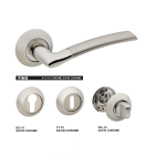Дръжка за врата Bussare - Fino A-13-10 Chrome Satin