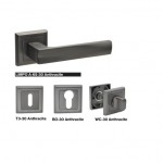 Дръжка за врата Bussare Limpo A-65-30 Anthracite