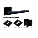 Дръжка за врата Bussare Fresco A-55-40 Black mattе
