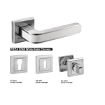 Дръжка за врата Bussare Pieza Q360 White Chrome