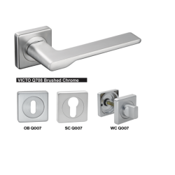 Дръжка за врата Bussare Victo Q708 Brushed chrome Дръжка за врата Bussare Victo Q708 Brushed chrome