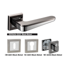 Дръжка за врата Bussare Espada Q321 Black Nickel-Chrome