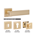 Дръжка за врата Bussare Plano Q314 Welsh Gold